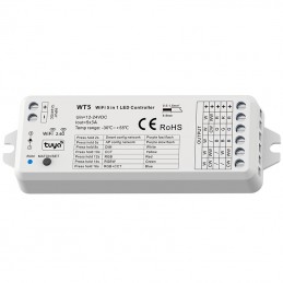 Tuya 5-in-1 WiFi LED-besturingseenheid | Intelligente controle-LED-strips