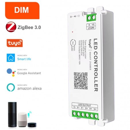 Tuya Controller 4 Zone per Strip Led Smart Zigbee