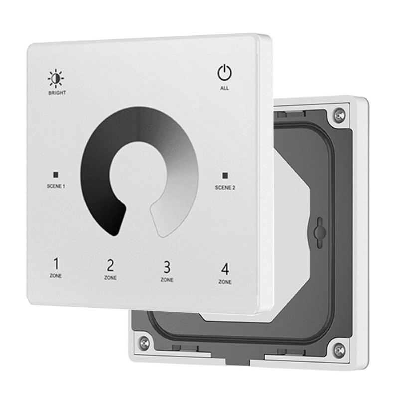 Tuya 4 Zone Touch-bedieningspaneel voor LED-controller Tuya 4 Zone Touch-bedieningspaneel voor LED-controller