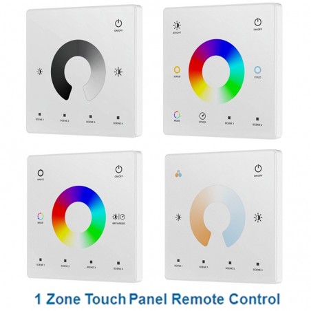 Touch-bedieningspaneel voor LED-stripcontroller - slim ontwerp
