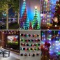 Tuya RGBIC Smart WiFi und Bluetooth LED-Weihnachtslichterkette Tuya RGBIC Smart WiFi und Bluetooth LED-Weihnachtslichterkette