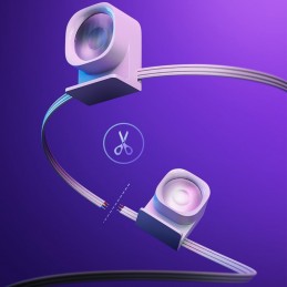 Tuya Stringa di Faretti LED Smart WiFi | RGBIC per Pareti e Soffitti