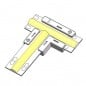 2in1 T- und L-Schnellverbinder für 2-polige COB- und SMD-LED-Streifen, einfarbig 2in1 T- und L-Schnellverbinder für 2-polige COB- und SMD-LED-Streifen, einfarbig