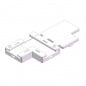2in1 T- und L-Schnellverbinder für 2-polige COB- und SMD-LED-Streifen, einfarbig 2in1 T- und L-Schnellverbinder für 2-polige COB- und SMD-LED-Streifen, einfarbig