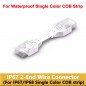 Connettore Impermeabile per LED COB e SMD a 2 pin da Striscia a Striscia Connettore Impermeabile per LED COB e SMD a 2 pin da Striscia a Striscia