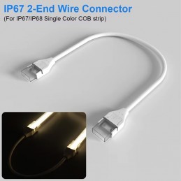 Connettore Impermeabile per Strisce LED COB e SMD IP67/IP68