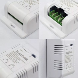 Tuya WiFi Smart Switch met temperatuursonde en verbruiksmeting