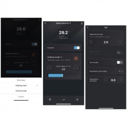 Tuya WiFi Smart Switch met temperatuursonde en verbruiksmeting
