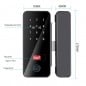 Serrure Bluetooth intelligente Tuya pour portes en verre Serrure Bluetooth intelligente Tuya pour portes en verre