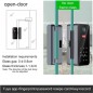 Tuya Bluetooth Smart Lock für Glastüren Tuya Bluetooth Smart Lock für Glastüren