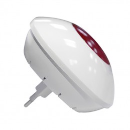Sirène sans fil Tuya RF433 | Alarme sonore et flash avec batterie