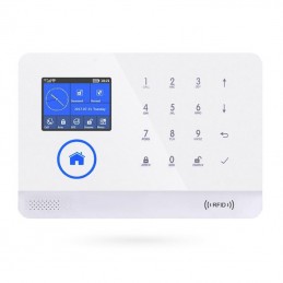 Tuya Kit Videoalarmsystem GSM + WiFi-kompatibel Alexa Google