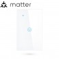 Tuya Interruttore per Luci Touch Bianco Smart Matter WiFi Serie NovaTech Tuya Interruttore per Luci Touch Bianco Smart Matter WiFi Serie NovaTech