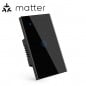 Tuya Interruttore per Luci Touch Nero Smart Matter WiFi Serie NovaTech