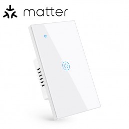 Tuya Interruttore Touch Bianco Smart Matter WiFi | Serie NovaTech