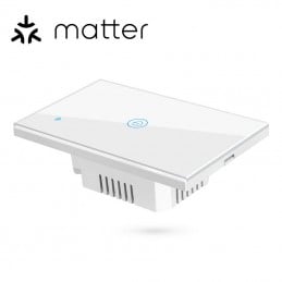 Tuya Smart Matter WiFi witte aanraakschakelaar | NovaTech-serie