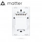 Tuya Interruttore per Luci Touch Bianco Smart Matter WiFi Serie NovaTech Tuya Interruttore per Luci Touch Bianco Smart Matter WiFi Serie NovaTech