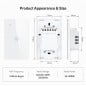 Tuya White Touch-lichtschakelaar Smart Matter WiFi NovaTech-serie Tuya White Touch-lichtschakelaar Smart Matter WiFi NovaTech-serie