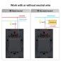 Tuya Interruttore per Luci Touch Nero Smart Matter WiFi Serie NovaTech
