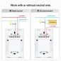 Tuya Interruttore per Luci Touch Bianco Smart Matter WiFi Serie NovaTech Tuya Interruttore per Luci Touch Bianco Smart Matter WiFi Serie NovaTech