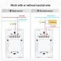 Tuya Touch Light Switch White Smart Matter WiFi NovaTech Series