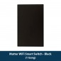 Interrupteur à bouton noir Tuya pour applique murale Smart Matter série Fusion Interrupteur à bouton noir Tuya pour applique murale Smart Matter série Fusion