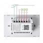 Interruptor de botón negro Tuya para aplique de pared Smart Matter serie Fusion Interruptor de botón negro Tuya para aplique de pared Smart Matter serie Fusion