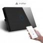 Tuya Black Smart Matter WiFi-wandaanraakschakelaar Prestige-serie Tuya Black Smart Matter WiFi-wandaanraakschakelaar Prestige-serie