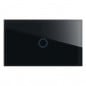 Tuya Interruttore Touch Nero Smart Matter WiFi da Parete Serie Prestige