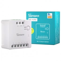 Sonoff MINI-D Wifi-relais met Potentiaalvrij Contact, Matter