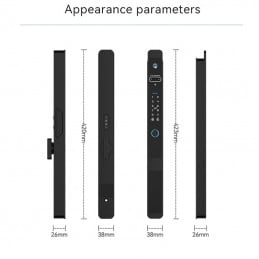 Tuya Slim Lock con reconocimiento facial 3D y control inteligente