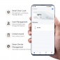Tuya Waterdicht Smart WiFi-deurslot met kijkgaatje en 3D-gezichtsherkenning Tuya Waterdicht Smart WiFi-deurslot met kijkgaatje en 3D-gezichtsherkenning