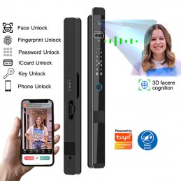 Tuya Slim Lock avec reconnaissance faciale 3D et contrôle intelligent