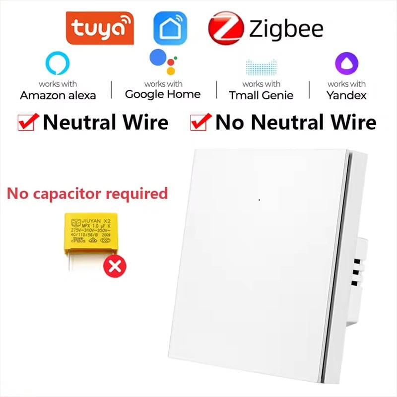 Tuya Interruttore Push Smart ZigBee Tuya Interruttore Push Smart ZigBee
