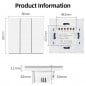 Interrupteur poussoir Tuya Smart ZigBee Interrupteur poussoir Tuya Smart ZigBee