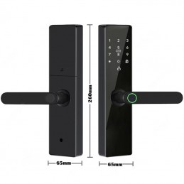 Tuya Smart WiFi Lock con huella digital y control de aplicaciones