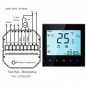 Beca BAC-1000MLWE Smart WiFi-thermostaat met 3-snelheden ventilatorsonde en 0-10V-klep Beca BAC-1000MLWE Smart WiFi-thermostaat met 3-snelheden ventilatorsonde en 0-10V-klep