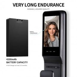Prezzo Serratura per Porta Tuya Smart WiFi con 3D Face da Esterno
