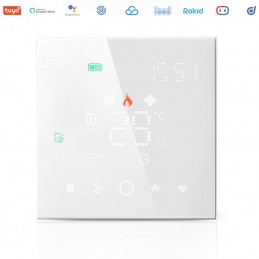 Beca BAC-003ALW-GA Smart WiFi-thermostaat voor ventilatorconvectoren en vloerverwarming