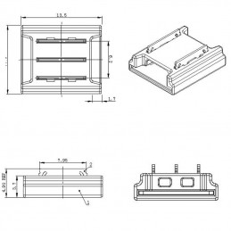 Connettore Rapido 3 Pin per Strisce LED CCT 10mm | No Saldatura