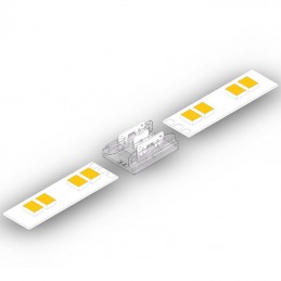 Conector rápido de 3 pines para tiras LED CCT de 10 mm | Sin soldadura