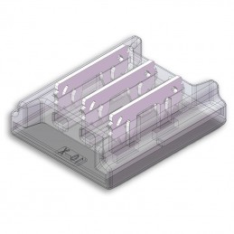 Conector rápido de 3 pines para tiras LED CCT de 10 mm | Sin soldadura