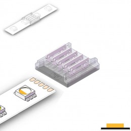 Collega Facilmente Strisce LED RGBW con il Connettore a 5 Pin
