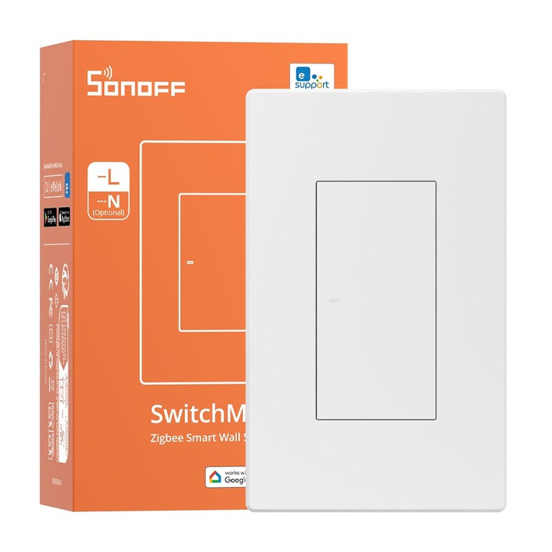 Sonoff SwitchMan ZBM5 Witte Slimme Zigbee Wandschakelaar Sonoff SwitchMan ZBM5 Witte Slimme Zigbee Wandschakelaar