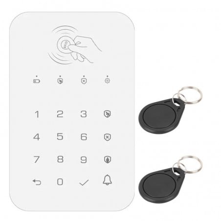 Teclado Inalámbrico Tuya: La solución inteligente para Paneles de Alarma