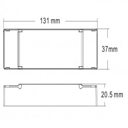 Slimme Zigbee LED-driver 12W Tuya – Constante stroom dimbaar