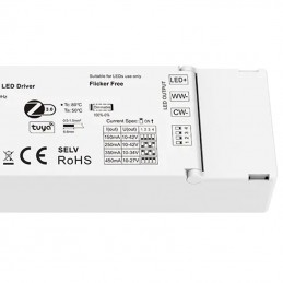 Tuya Driver LED CCT a Corrente Costante - Smart Zigbee 12W Dimmerabile
