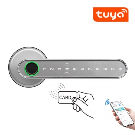 Tuya Serratura Smart Bluetooth con Impronta Digitale App Password