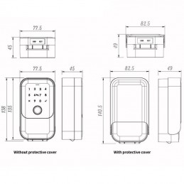 Tuya Cassetta di Sicurezza Smart Bluetooth – Controllo con App