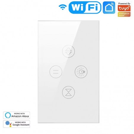 Tuya 2 in 1 Smart WiFi Switch for Shutters and Light
